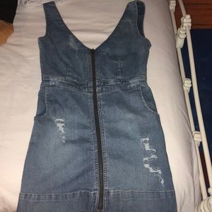 Denim dress